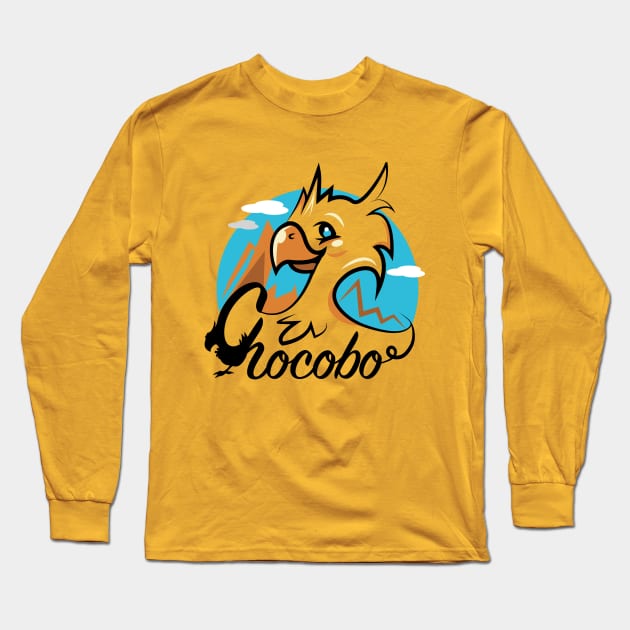 Chocobo Long Sleeve T-Shirt by Franky